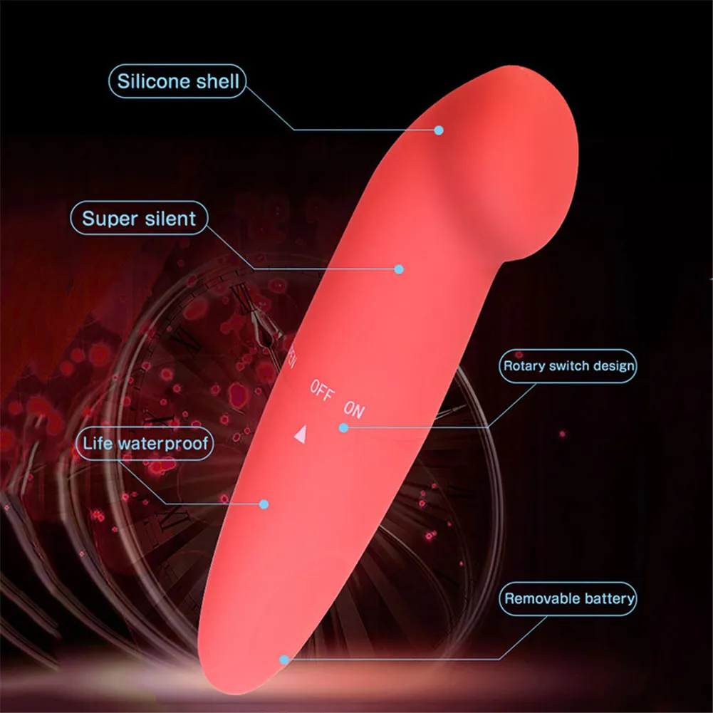 Netter Kugelvibrator G-Punkt-Nippel-Klitoris-Stimulator sexy Spielzeug für Frau Weiblicher Masturbator Wasserdichter Analdildo-Vibrator 18+