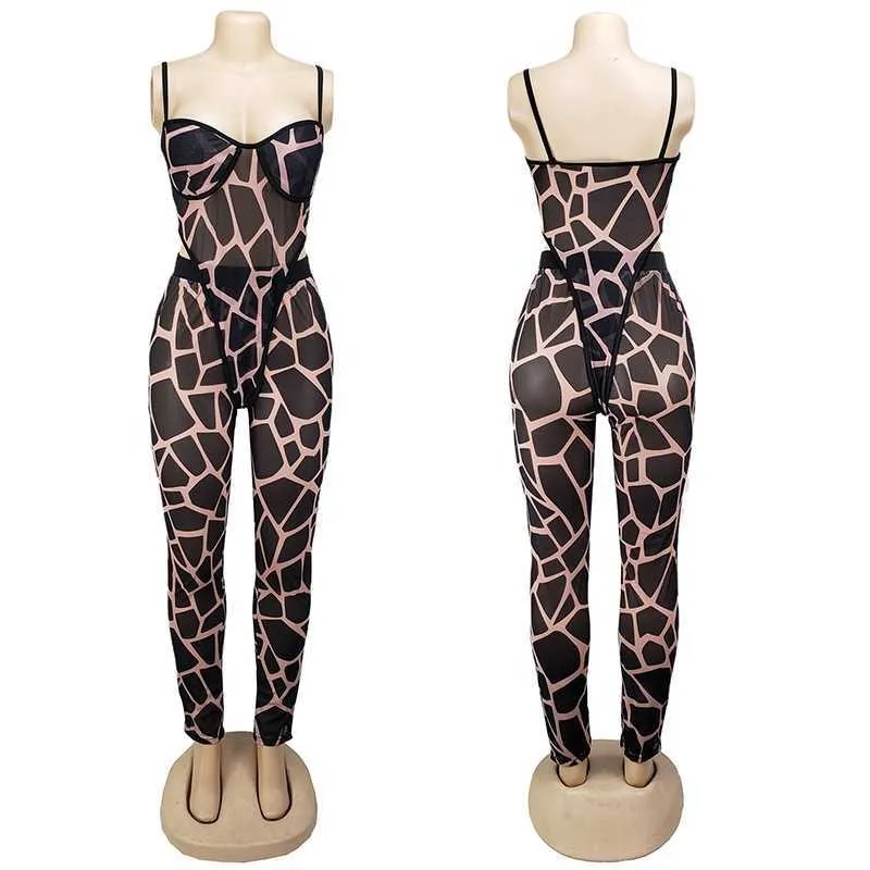 Women's Tracksuits Sheer Mesh Set Women Festival Clothing Beach Bodysuit Top and Pants Suit Summer Matching Sets Sexy Club Outfits P230419