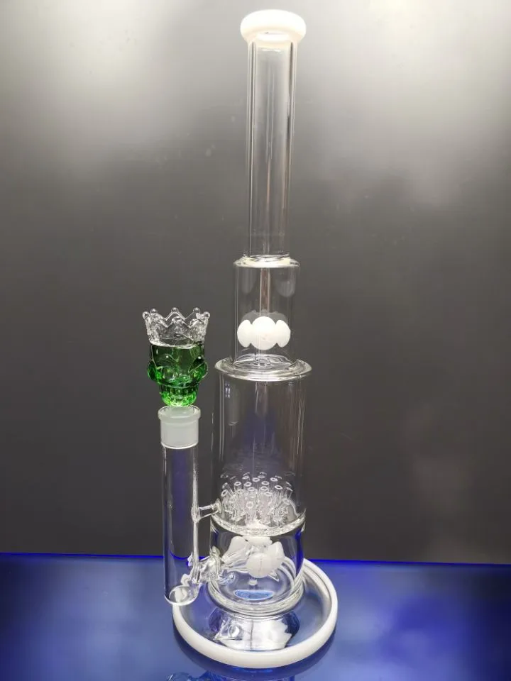 Bong! Bigest glass bong percolator arm perk 17"inch best quality tobacco pipe glass bongs water pipe cheechshop