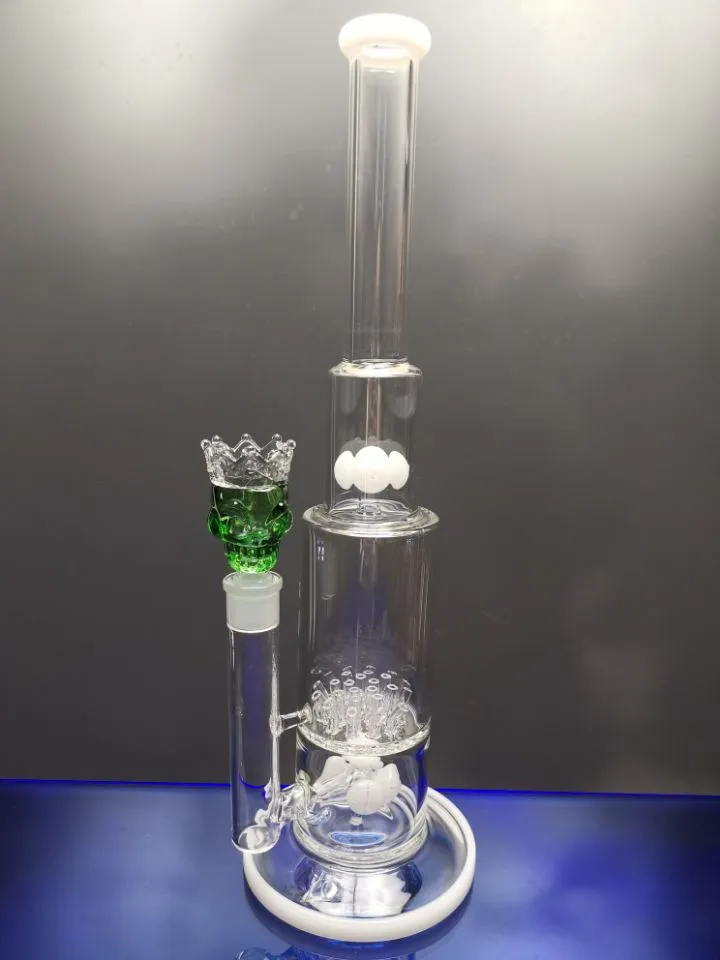 Bong! Maior cachimbo de vidro percolador braço perk 17