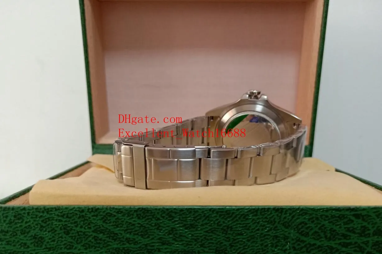 BP Factory Montres-bracelets Coffret cadeau Vintage 40 mm 16570 Acier inoxydable Cadran blanc Asie 2813 Mouvement Automatique Montres pour hommes278S