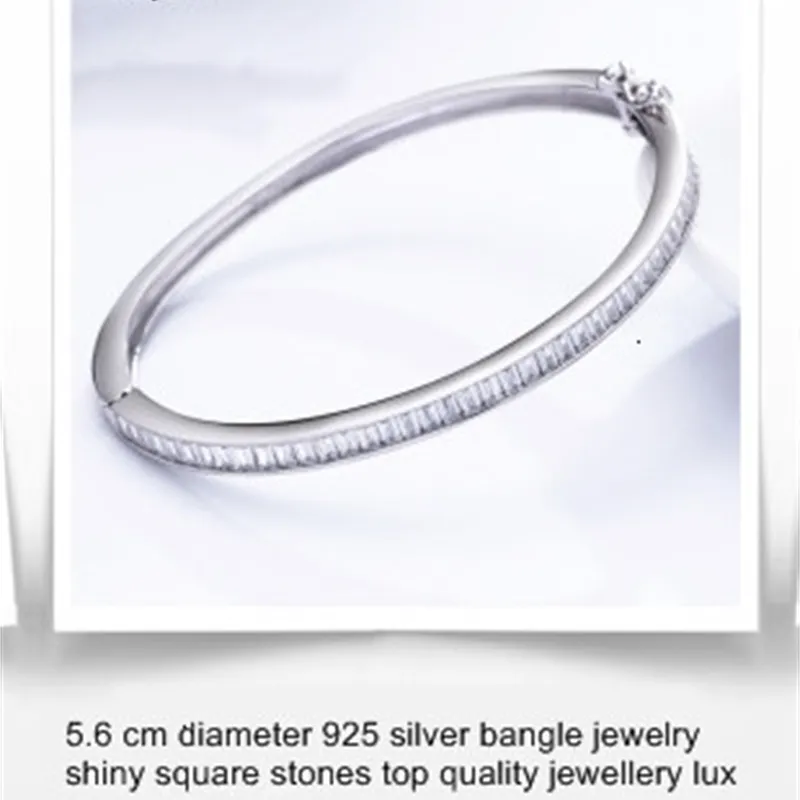 100% Garantie Echt 925 Sterling Silber 41/45CM Tennis Halskette 3/4mm Zirkon Kette Frauen Engagement hochzeit Halsband Edlen Schmuck