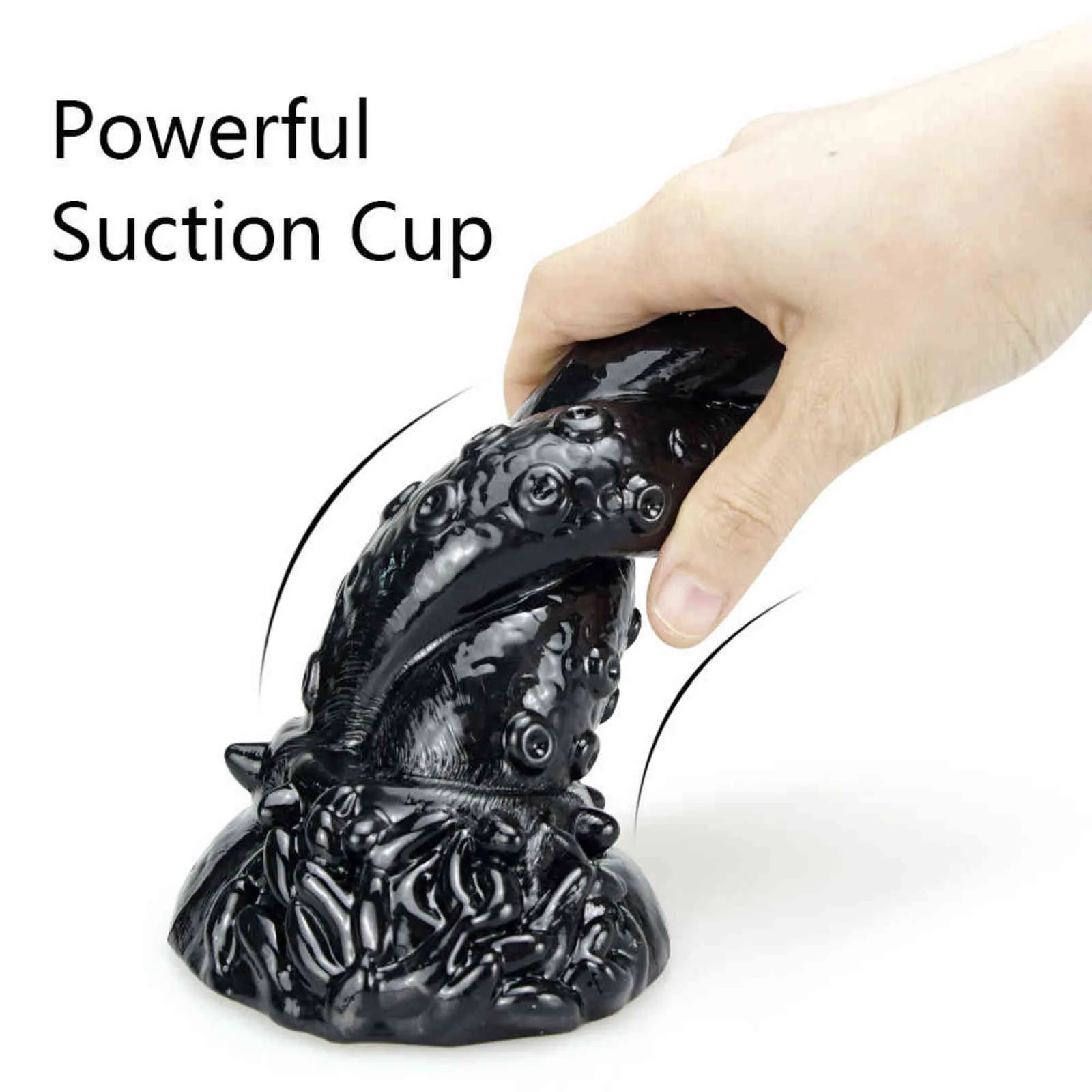 NXY Godes Réaliste Poulpe Tentacule Gode Énorme Pénis Doux Sain Pvc Butt Plug Sex Toys pour Femmes Lesbiennes avec Ventouse Produit Adulte 1119