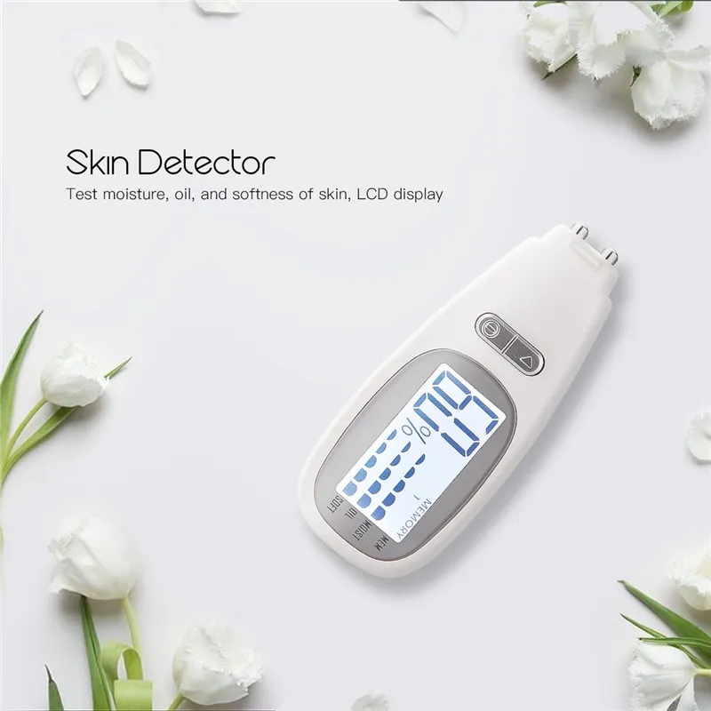 Портативный анализатор для кожи машины ЖК-цифровой мониторинг влаги содержание детектора детектора обнаружения кожи