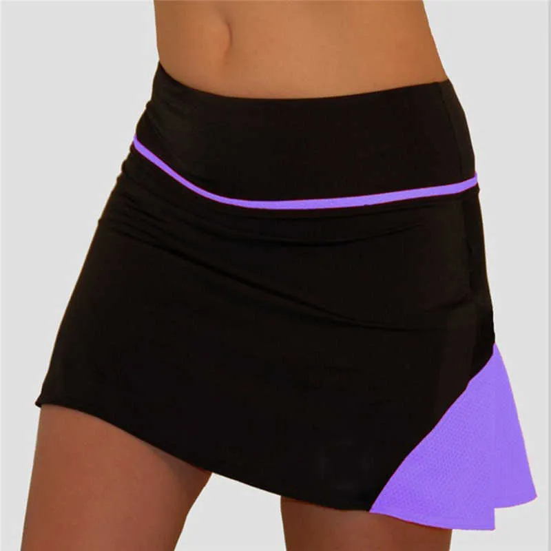 Wydajność Aktywne Skorty Spódnice Spódnice Kobiet Plus Size Running Tenis Golf Workout Sport Natural Clothing 210629