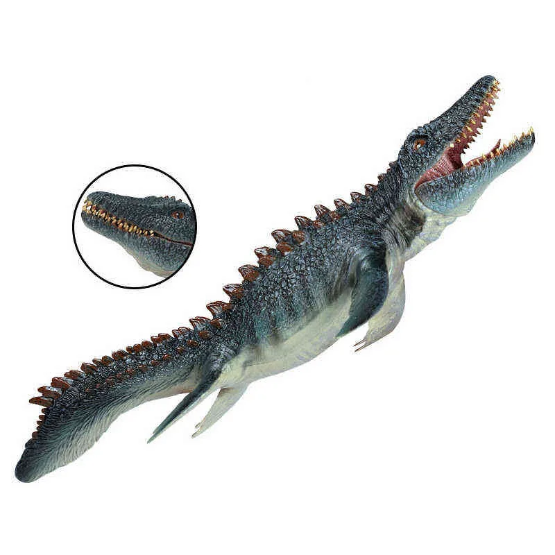 Simulering ABS LIVELIKE Animals Dinosaur Figures Mosasaurus Action Model Collection Dolls Education Toys for Children Gift X8233393