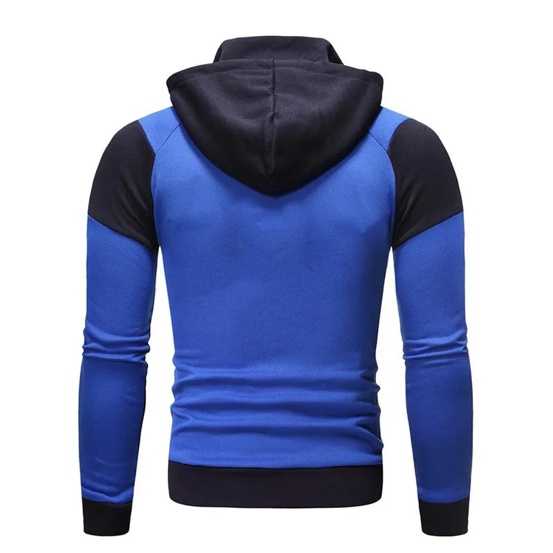 Mannen stelt hooded hoodsPants outfit mannelijke tracksuit pakken sportkleding rits zipper jassen herfst winter mannen kleding ropa hombre 201210