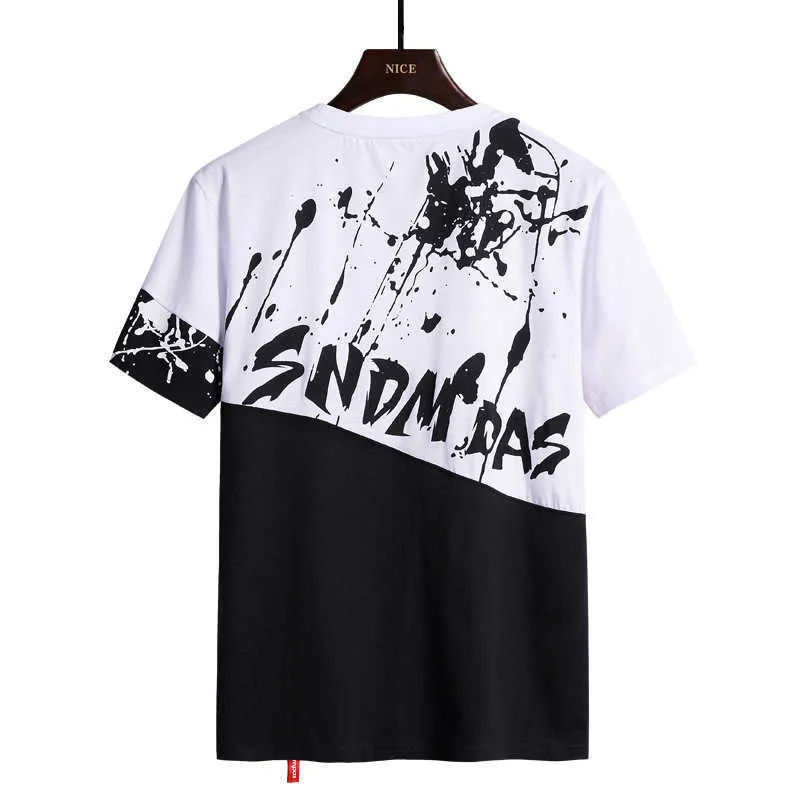 T-shirt surdimensionné Streetwear T-shirt pour hommes T-shirts à manches courtes Hip Hop T-shirts Hommes Plus Size 9xl 8xl 7xl 6xl Vêtements pour hommes 210726