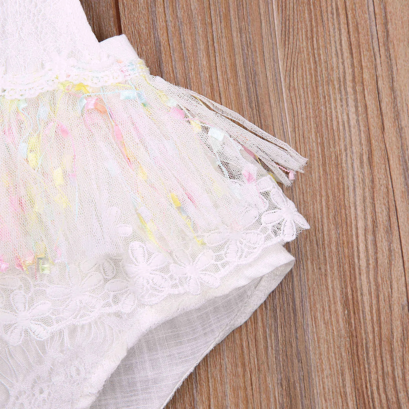 MaBaby 3M-3Y Summer Princess Born Infant Girls Pagliaccetto Pizzo Nappa Tutu Abiti da festa di compleanno ragazza Tuta 211101