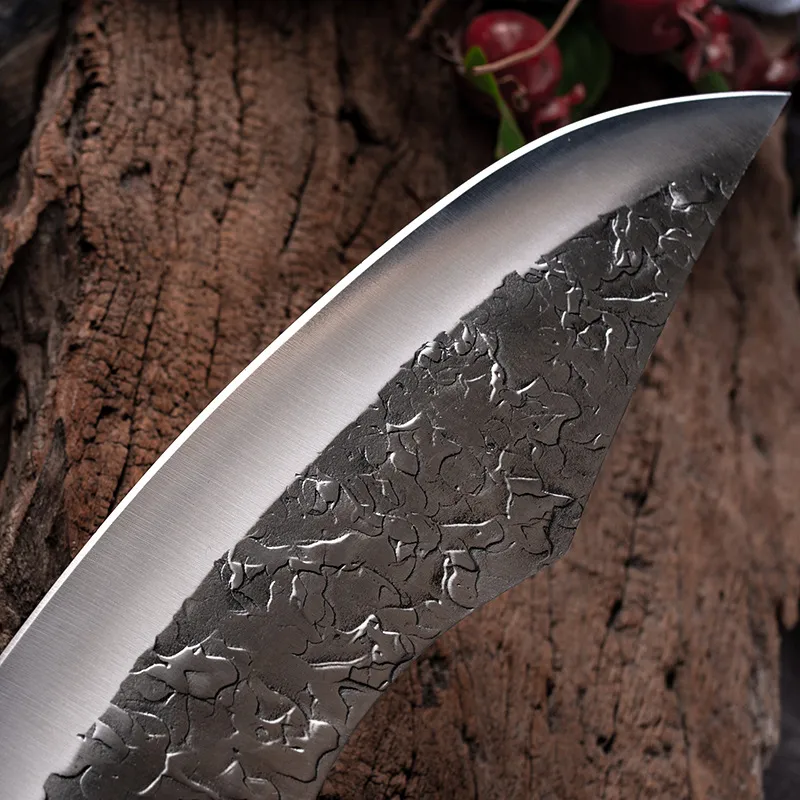 xituoステンレスマンガンスチール肉切断ナイフ鍛造肉屋ナイフカッティング肉の種類の高品質のツール1942461