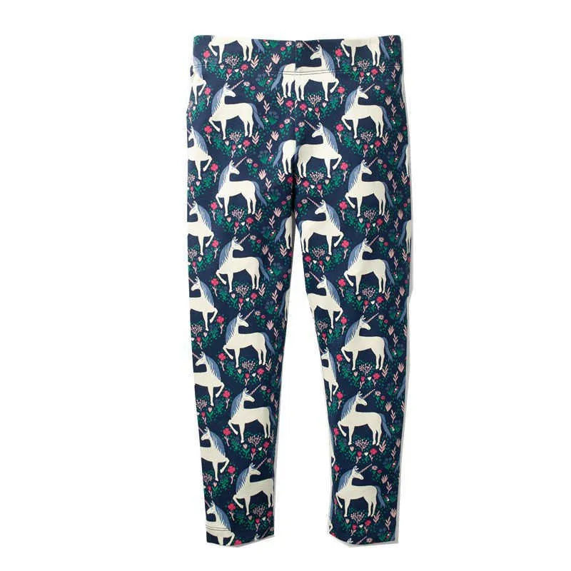 Hoppmätare flicka legging byxor höst våren barn byxor baby solid bomull leggings barn s rymdhund 210529