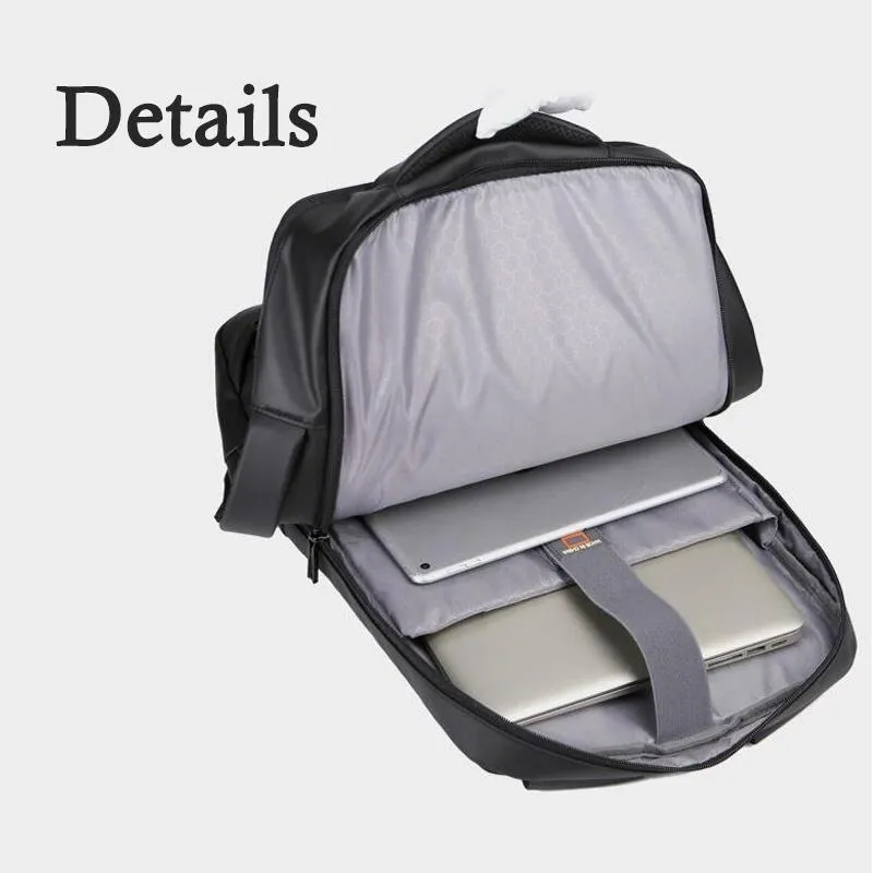 Duffel Bags Laptop Backpack Men's Business Notebook Waterproof Back Pack Usb Charging Bag Travel Bagpack Anti Theft274L