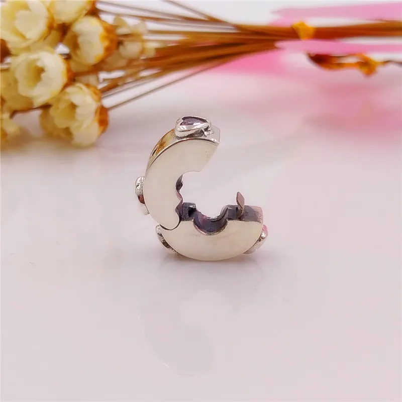 charms for jewelry making kit Explosion of Love Clip pandora silver braclet clips hair beads kids women men chain bangles necklace pendant birthday gift 796591FPC