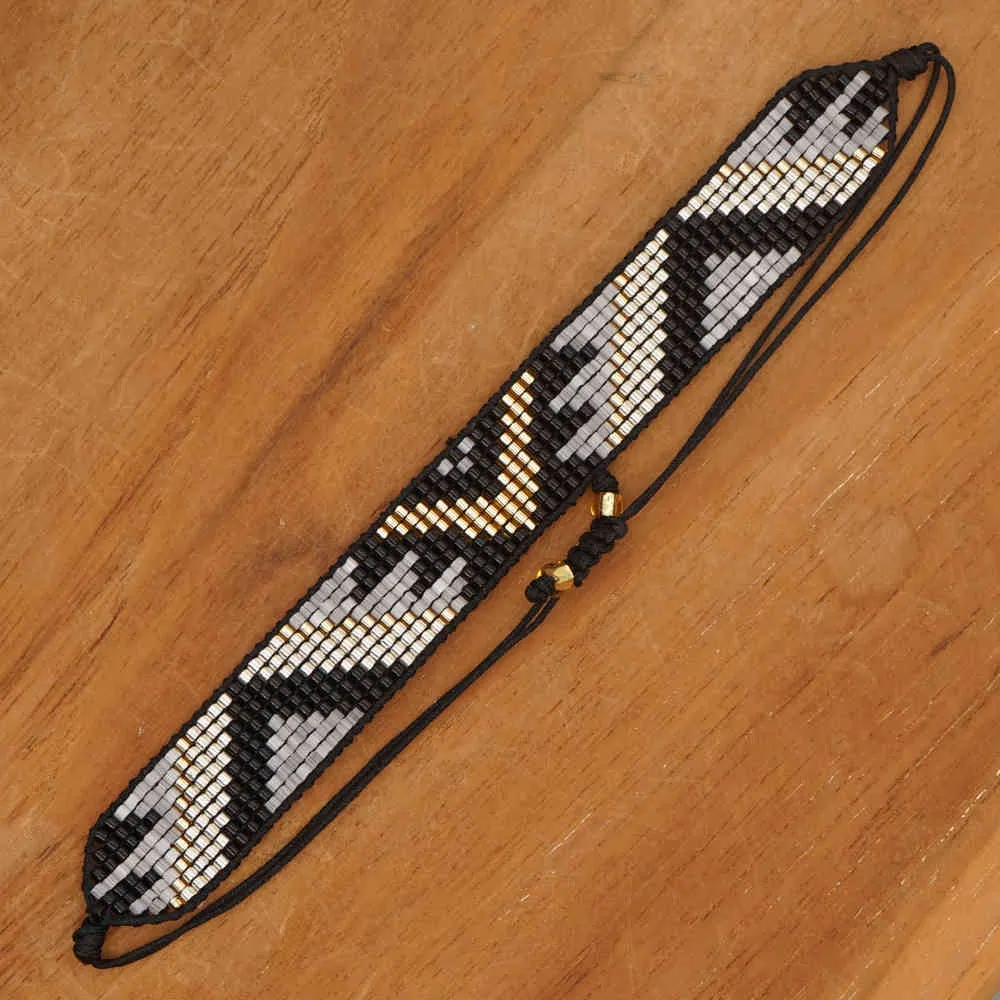 Go2boho Miyuki -armband Set Handmade vävstol Woven Armband för kvinnor 2021 Pulsera Seed Pärla Kvinnor039S smycken Mexikansk juveler4394728