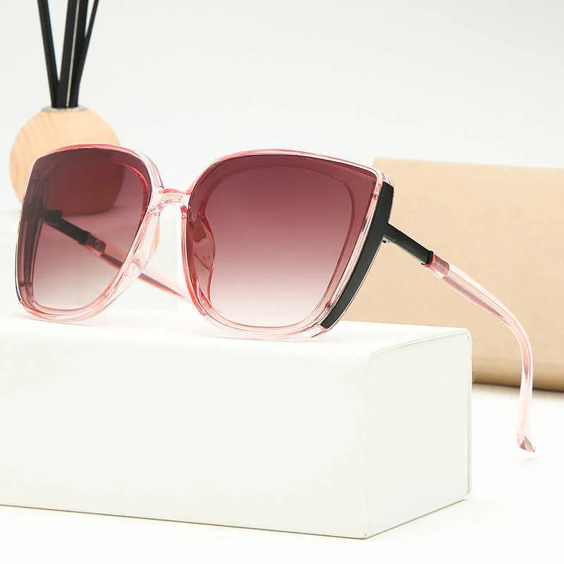 Новые Классические Ретро Дизайнер Солнцезащитные очки Мужская Женская Мода Trend Trend 9286 Солнце Стекло Anti-Blare UV400 Повседневная Золотая рамка Очки 7 Цветов Опции