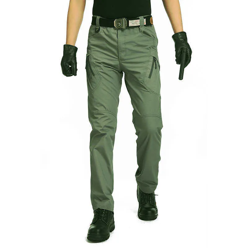 Pantaloni tattici da uomo VIP con tasche multiple elasticità militare urbana 211008