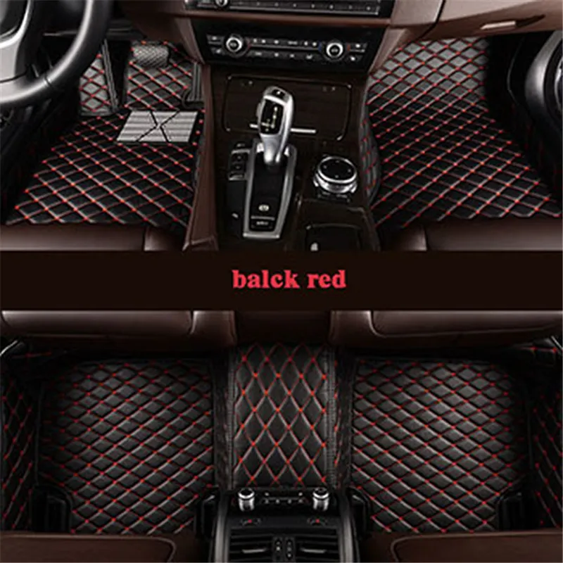 Alfombra de piso de automóvil personalizada para A3 Sportback A1 8KX A2 8P Limusina Convertible A4 A6 Q2 Q3 Q5 Q71445527