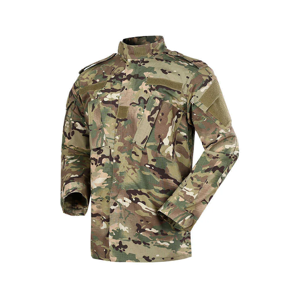 Multicam CP Camouflage Uniform Tactical Outdoor Uniforme militare Abiti da caccia Special Force Police Uniform Militar Combat Suit X0909