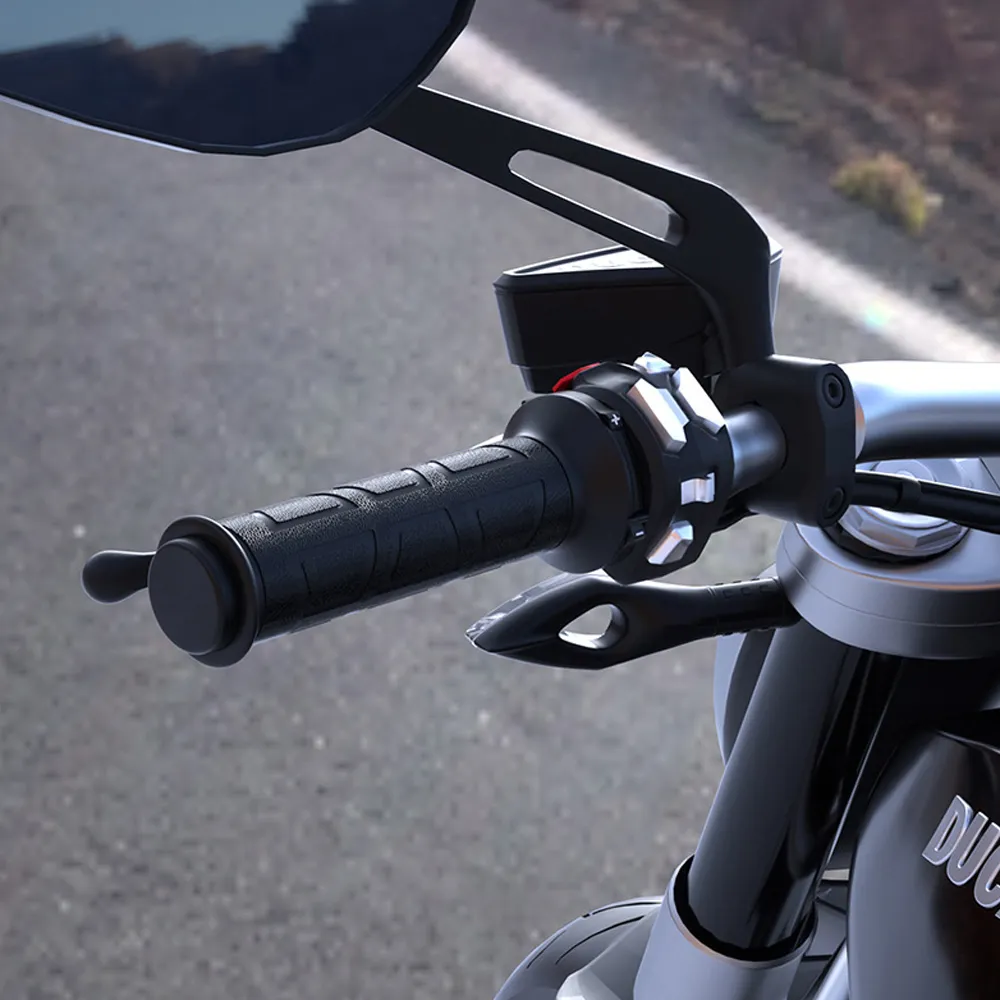 Evrensel Yeni Motosiklet Isıtmalı el Sapları 22mm Elektrikli Kalıplı Bar El Sapları ATV Isıtıcıları Sıcaklığı Ayarlamak Sıcak Gidon