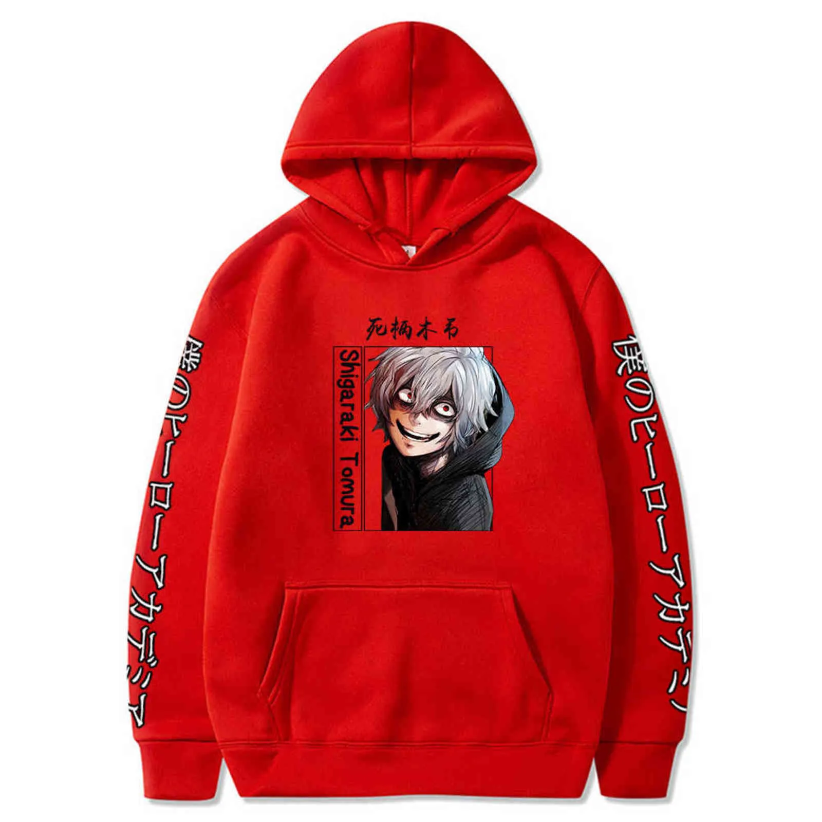 My Hero Academia Pulls à manches longues pour hommes Femmes Sweats Automne Hoodies Femmes Y211122