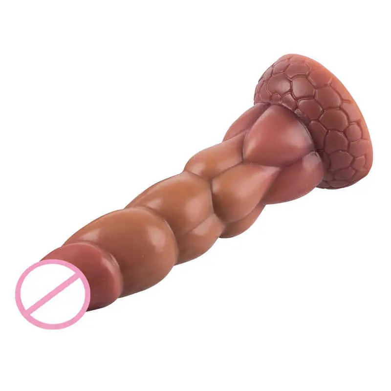NXY Dildos Mjin 22 5cm SILICONE SIFFICALE RÉCISION
