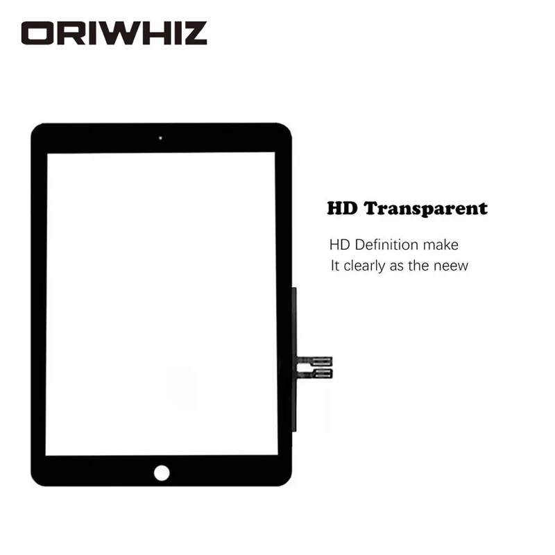 لباد 9.7 6 6th GEN A1893 A1954 شاشة تعمل باللمس محول الأرقام الجبهة لوحة زجاج