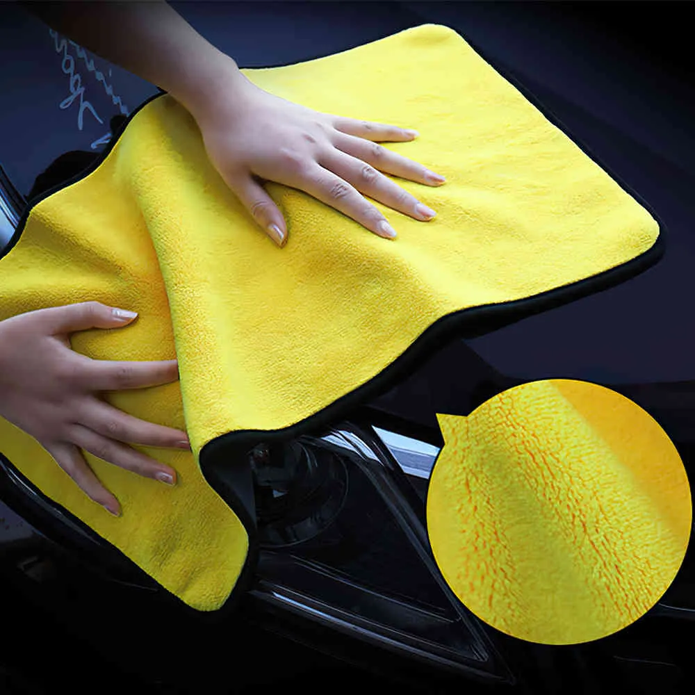 5/10 stks Extra Soft Wash Microfiber Handdoek Cleaning Drying e Doek Detaillering Car WashTowel Never Scrat