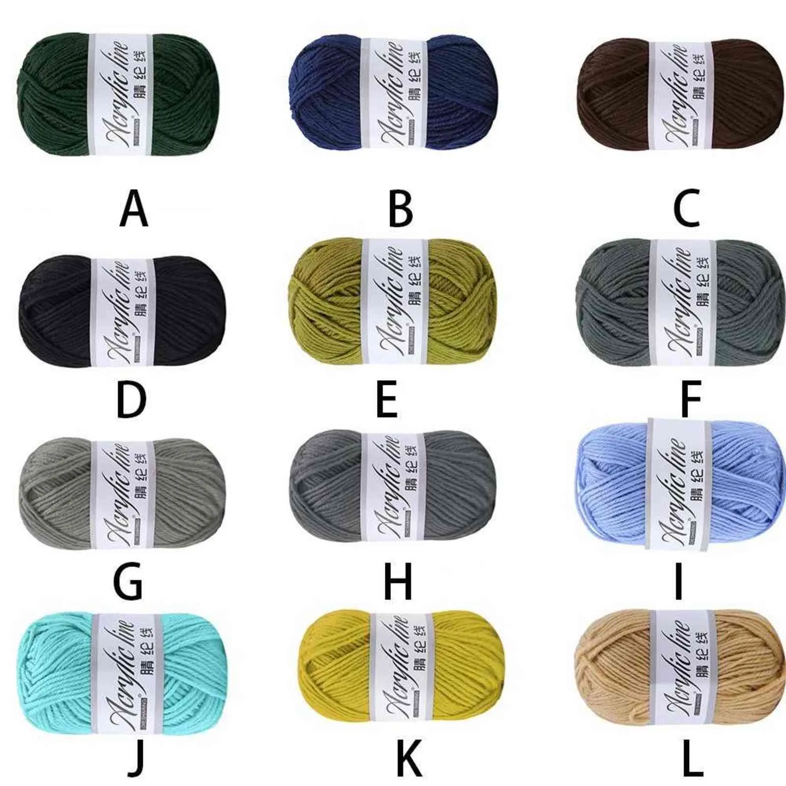 1 PZ Nuovo 50g Grosso Lana Roving Sciarpa Maglia di Lana Filato Spessore Cappello Caldo Famiglia Uncinetto Filato Lana Maglieria Tessuto di cotone Filo Y211129