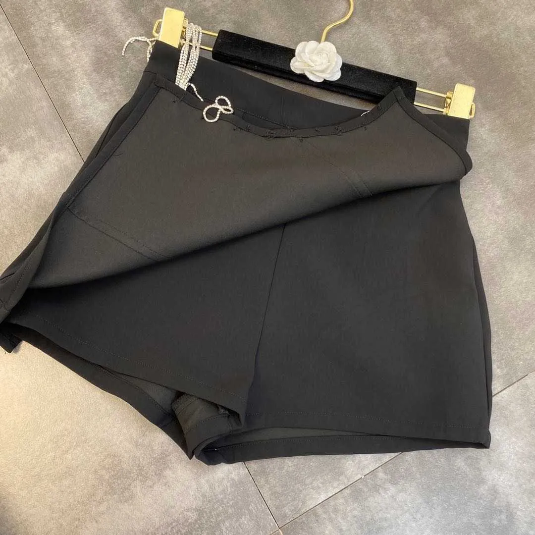 DEAT femmes tressé diamant gland Shorts arrivées taille haute tempérament mode printemps été 11D1770 210709