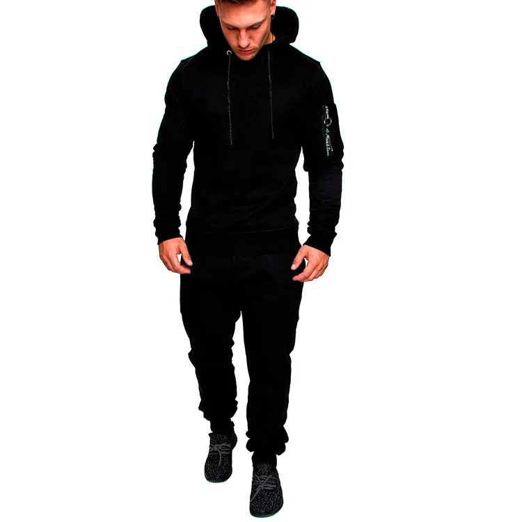 Zestawy męskie Kamuflaż jesień bieganie Casual Jogger Tracksuit Men Bluza Sports Zestaw Gym Zipper Slim Fit Male Sport Suit 201110