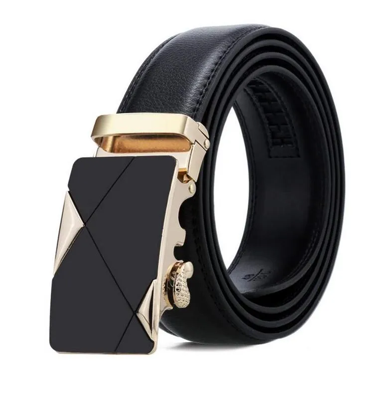 Whole-Genuine leather belt brand belts designer belts men big buckle belt male chastity belts top fashion mens leather belt wh271D
