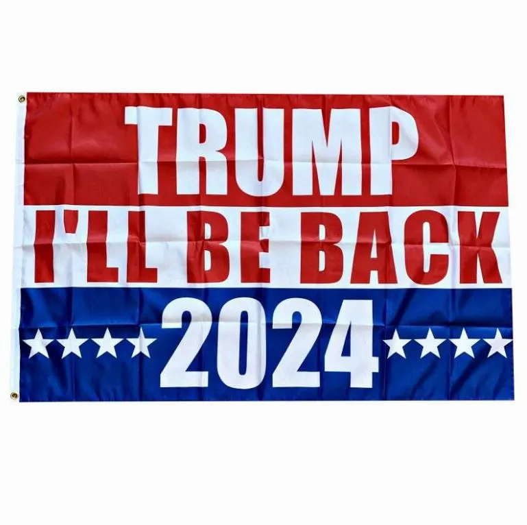 Bandiera Trump 2024 Bandiera elettorale Banner Bandiera Donald Trump Salva l'America ancora 150 * 90 cm Grazie Trump Bandiere 3 * 5 piedi az