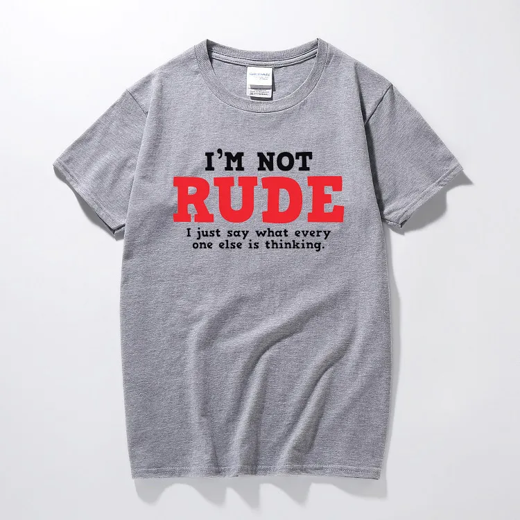 Rude Thinking Sarcastic T-Shirt Cool Adult Novità Idea regalo Umorismo Magliette divertenti Maglietta estiva Top Camiseta a maniche corte in cotone T200516