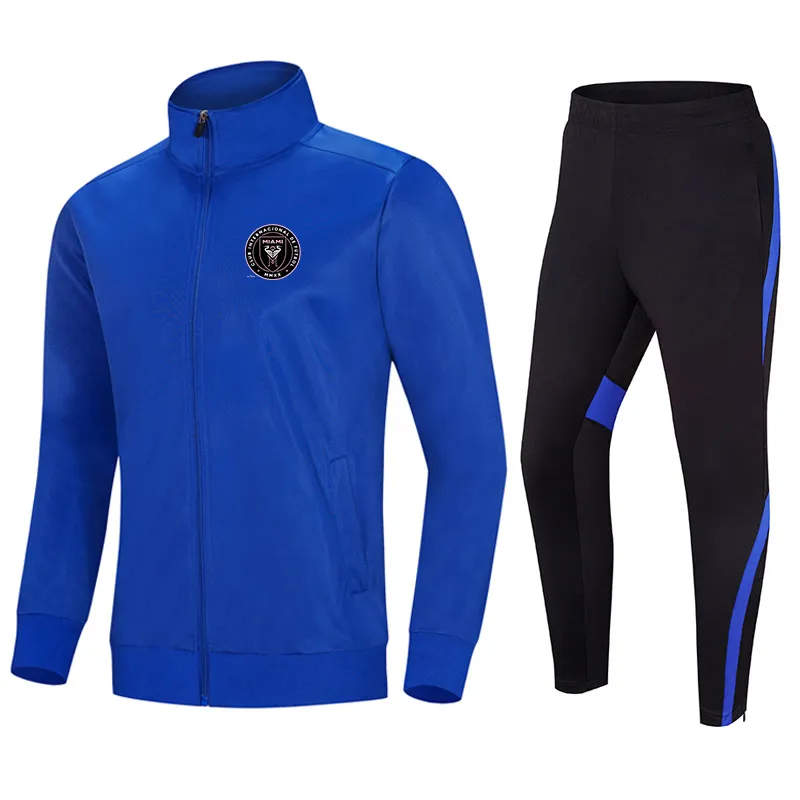 Inter Miami CF Men's Tracksuits Football Wear Uniform Soccer Jacket Sportswear Quick Dry Sports Training Running basketball w296y