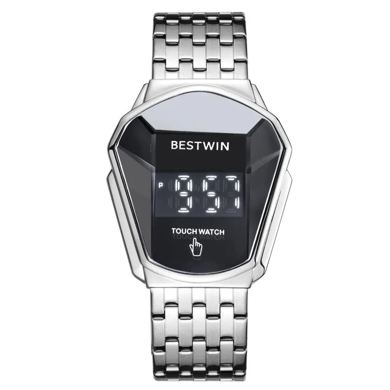 2021 Win Men's Electronic Watch Creative Locomotiveh Waterproof Touch Fashion278e