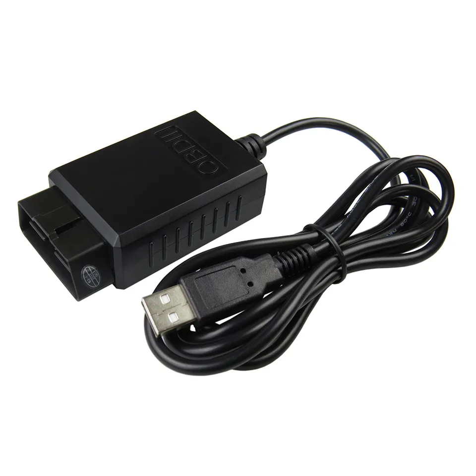 ELM327 V1.5 USB OBD2 narzędzia do diagnostyki samochodowej ELM 327 V 1.5 OBD 2 Skaner interfejsu diagnostycznego dla PC ELM-327 OBDII Code Readers