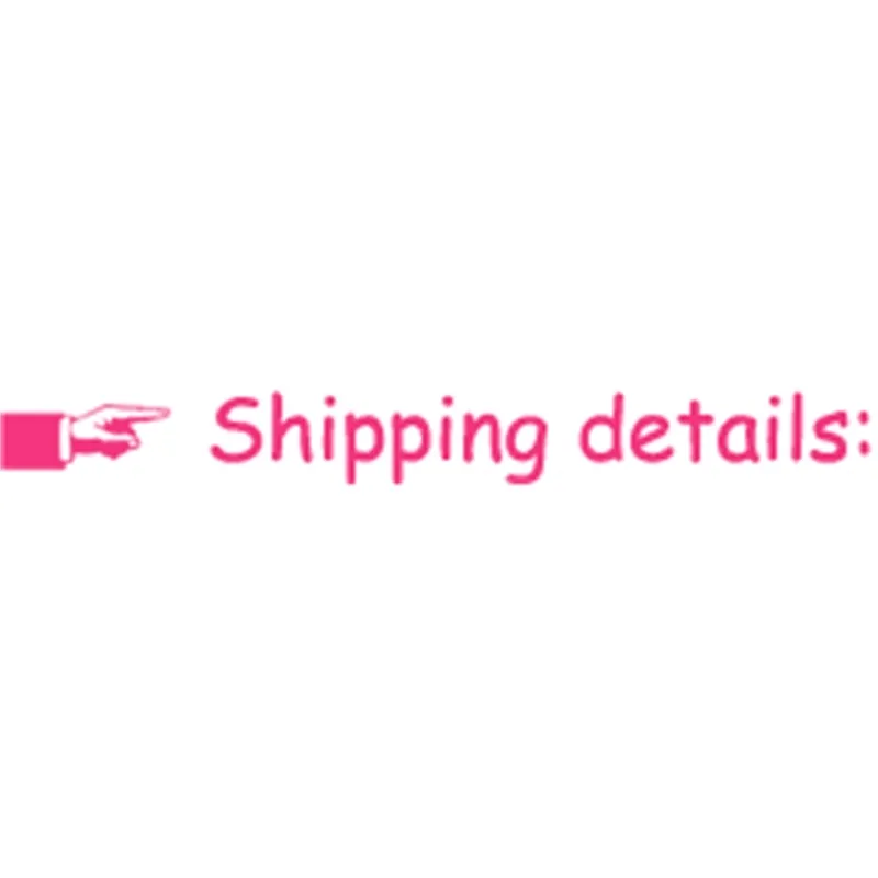 Shipping details