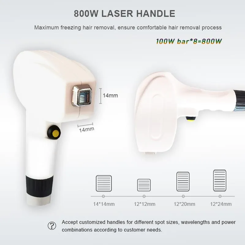 808nm diode soprano laser 810nm hair removal machine suitable for all hairs women and men using