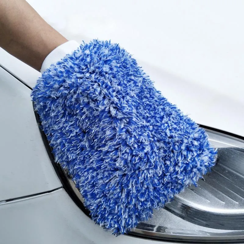 / rengöringshandskar detaljering mikrofiber galenskap auto ren svampborste glas renare tyg bil tvätt