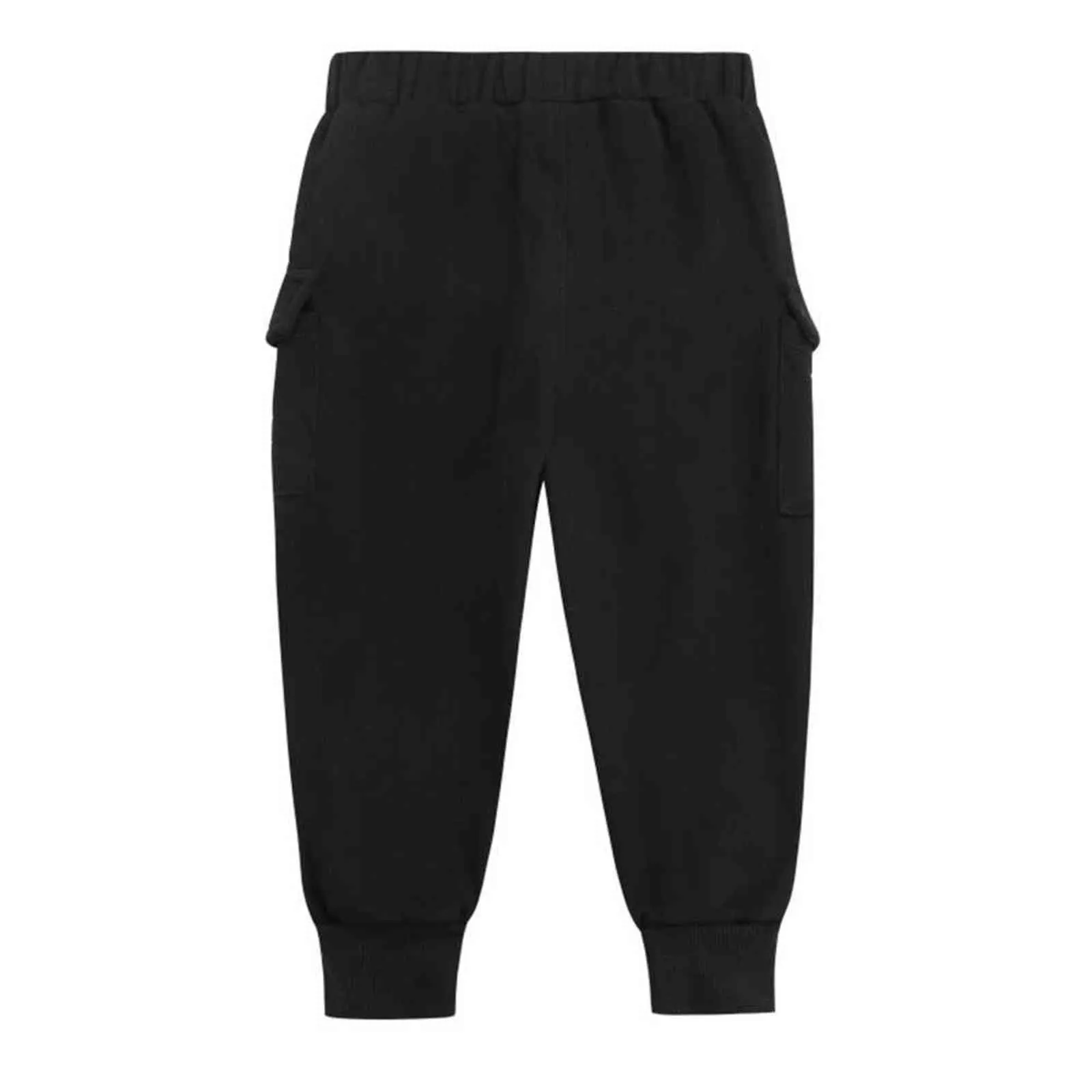 Tasarımcı Çocuk Pantolon Erkek Spor Sweatpants Bahar Genç Toddler Rahat Çocuk Pantolon Erkek Giysileri Yaş 3-8Yar Kargo Pantolon 211028