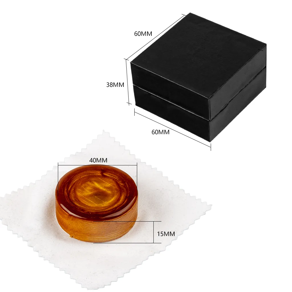 Handmade String Instruments Rosin Resin Colophony Rounded With Cardboard Box For Violin Viola Cello Bass Erhu Gaohu Bow Strings9989106