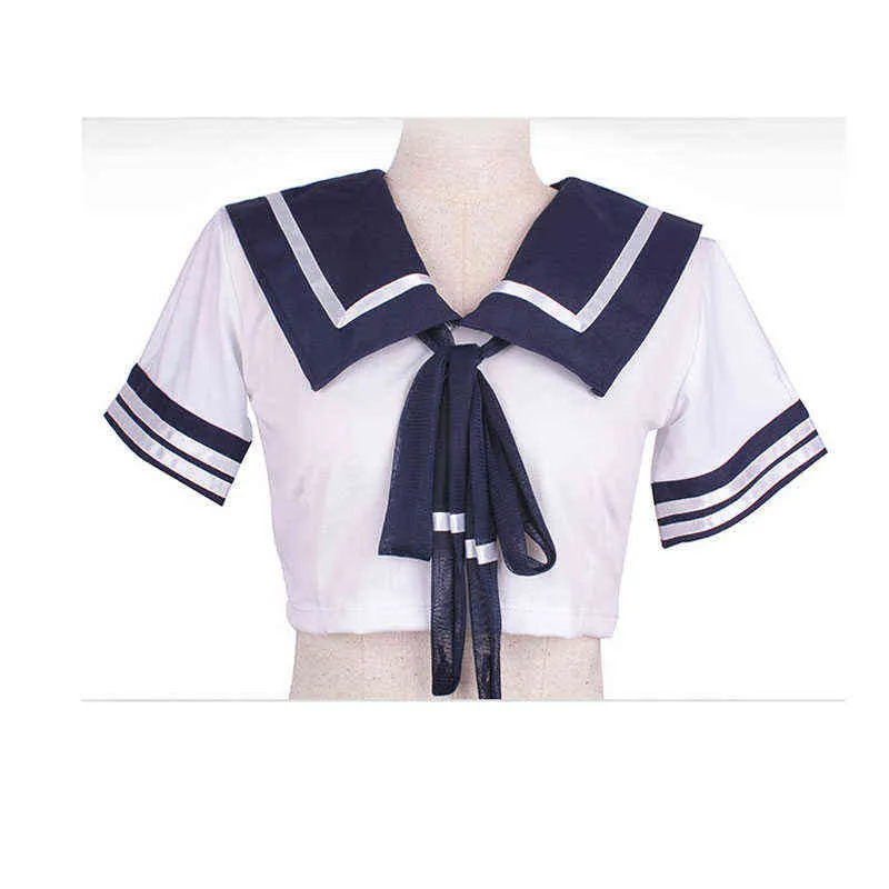 4XL Plus Size School Student Student Uniforme Giapponese Scolara Giapponese Erotic Maid Costume Sex Mini Gonna Outfit Sexy Cosplay Lingerie Esotico 211229