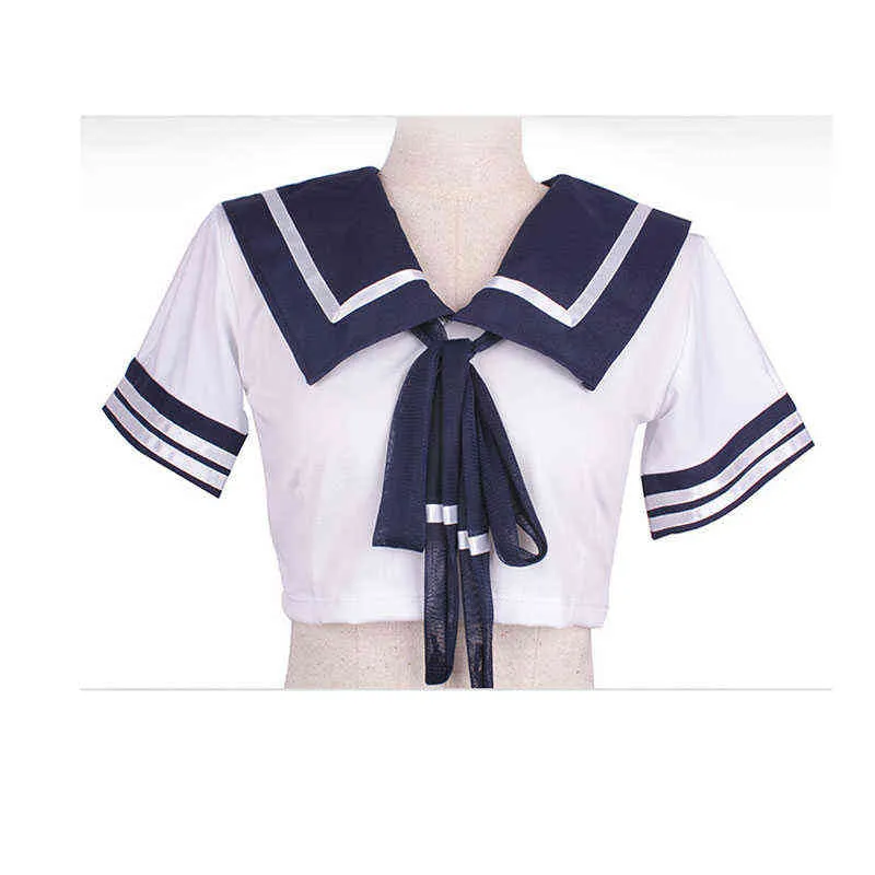 4XL Plus Size School Student Uniform Japanese Schoolgirl Erotic Maid Costume Sex Mini Skirt Outfit Sexy Cosplay Lingerie Exotic 211229