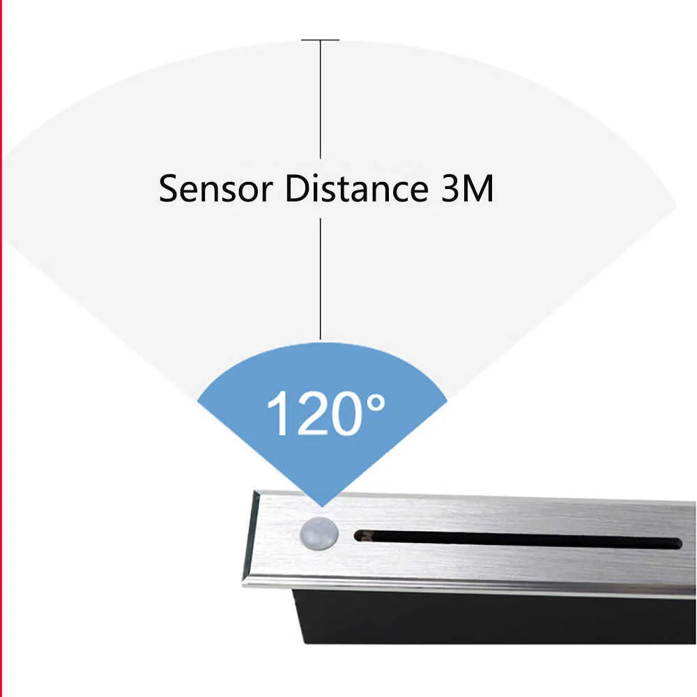 الصمام الذكية الجدار ضوء البير استشعار الحركة راحة الجدار مصباح لوبى داخلي الممر الزاوية ستيباتير ضوء الألومنيوم لوحة 3W 210724