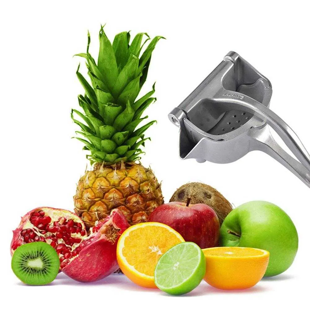 Spremiagrumi manuale in lega di alluminio frutta fresca la casa spremiagrumi utensili da cucina multifunzione mini pressa a mano succo 210628