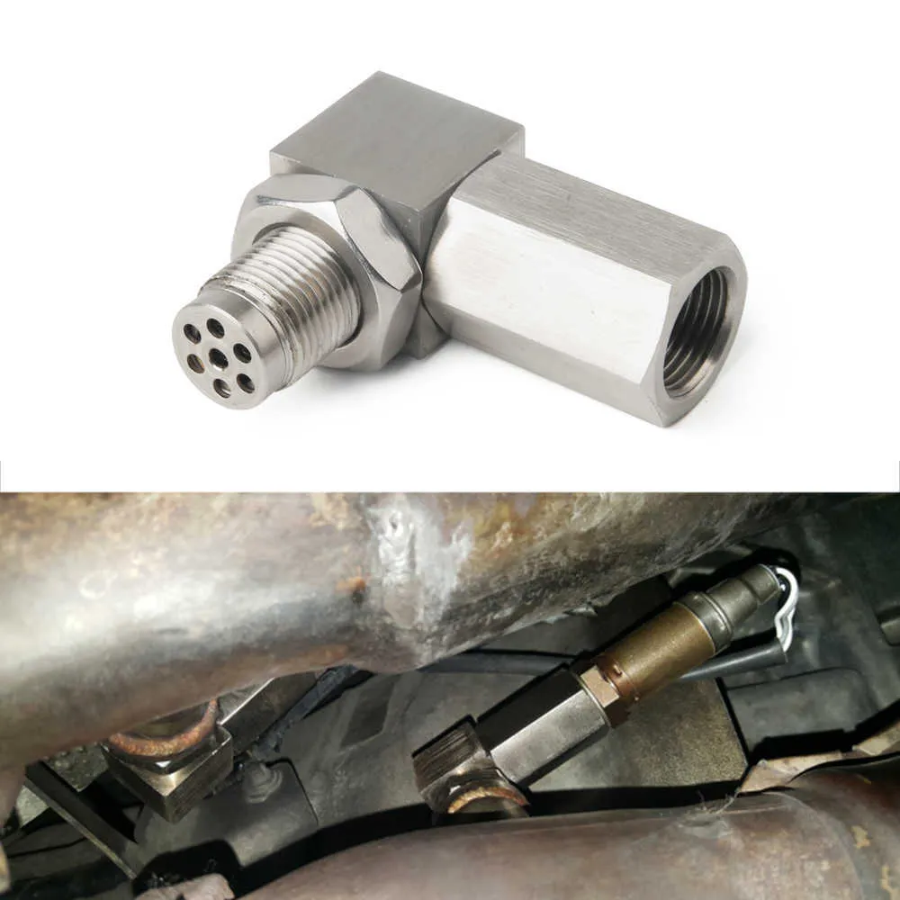 O2 Bung Extender 90 Degree O2 Oxygen Sensor Extender Bung Extension... From Dh1102209467 ...