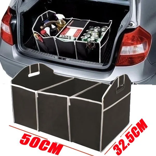 Gavetas de armazenamento Organizador de porta-malas de carro Brinquedos Recipientes Sacos Caixa Auto Interior Accessories298y