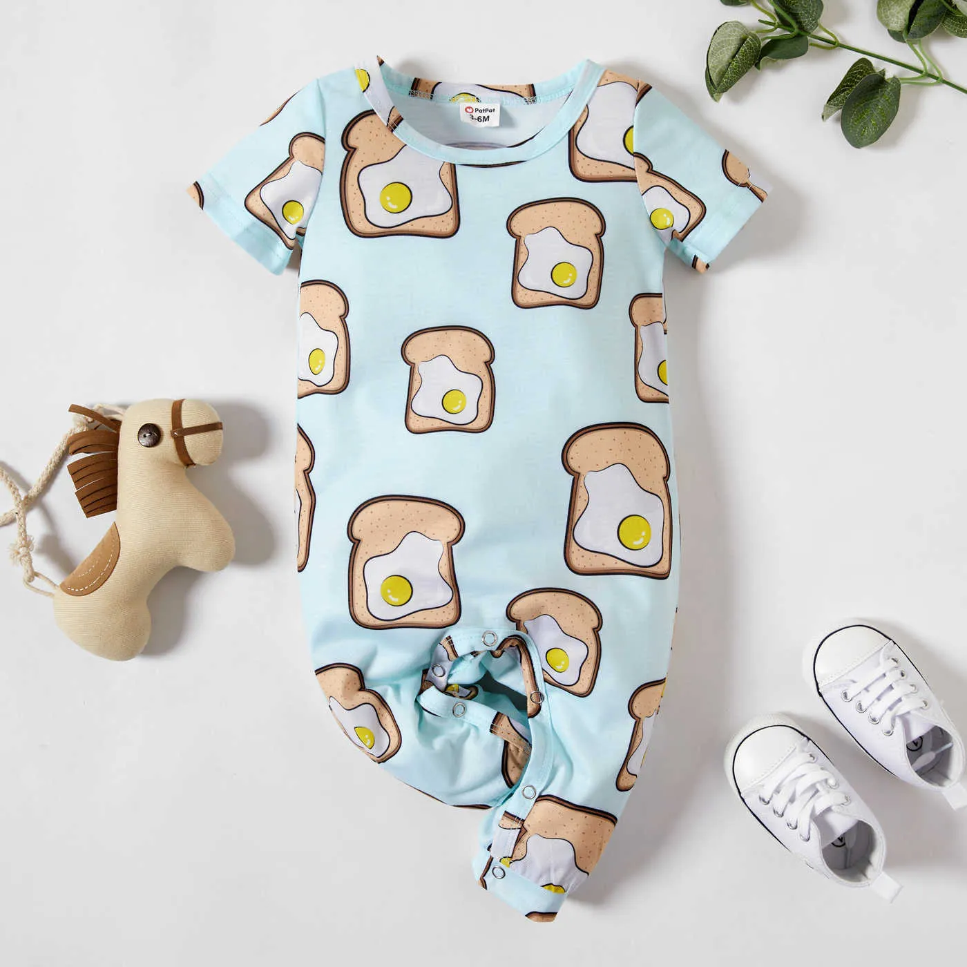 Baby Boy Cute Food Pattern Combinaisons 210528