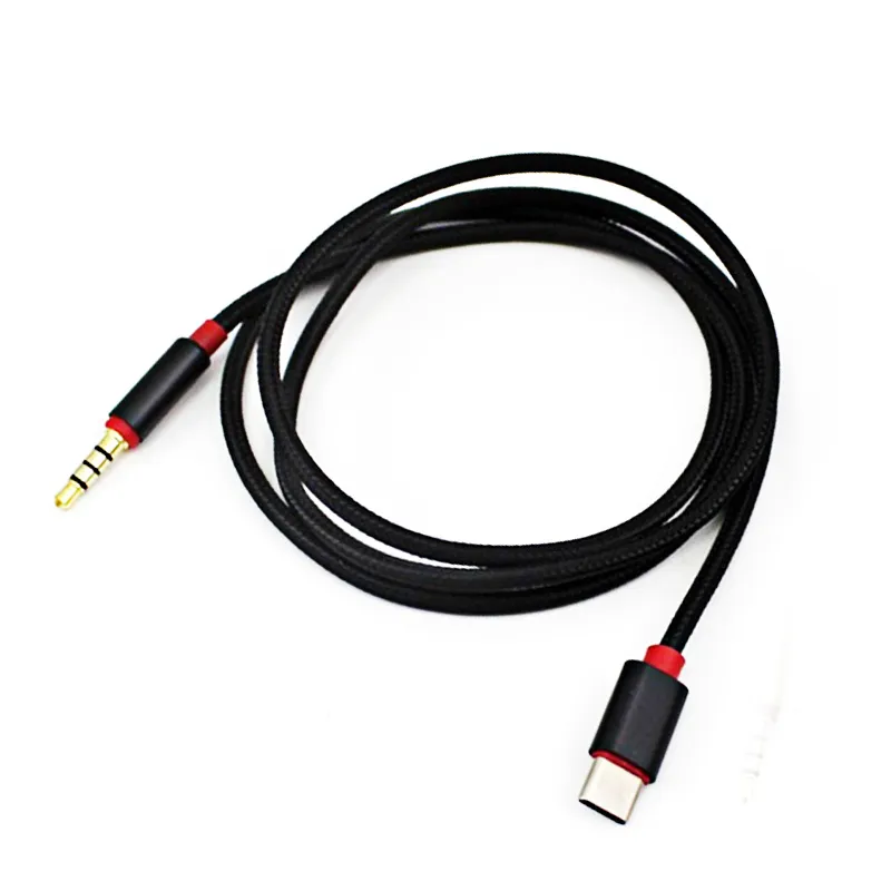 USB C to 3.5mm AUX Headphones Type C Car AUX Audio Cable Adapter Headset Speaker Jack Adapter For Huawei Mate 20 P30