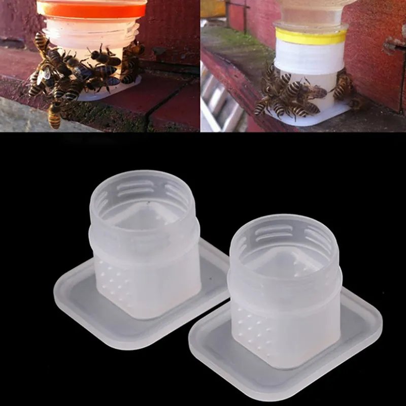 Bienenfuttermittel -Trinkbrunnen Queen Trinkwasserausrüstung Einfache Installation für Cola Bottle Imkere -Werkzeuge 5123744